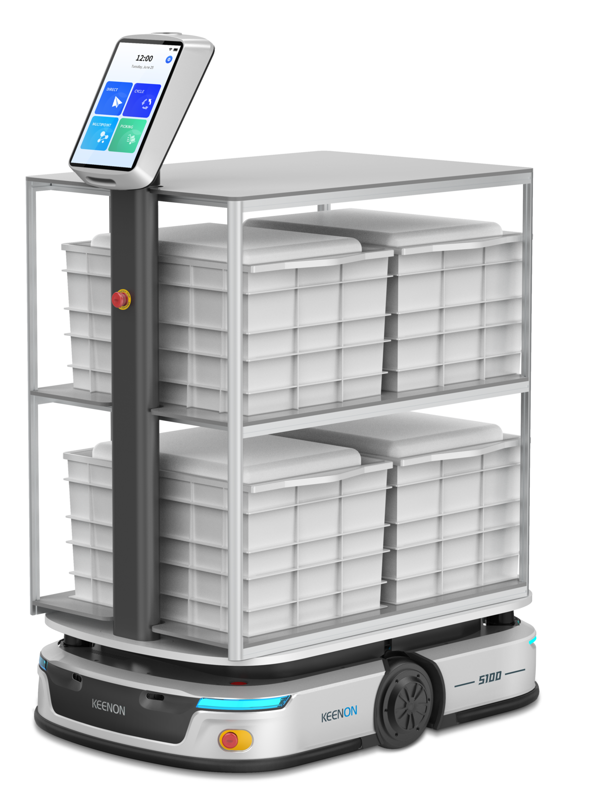 Transportroboter S100 mit Tragebox Alpha11